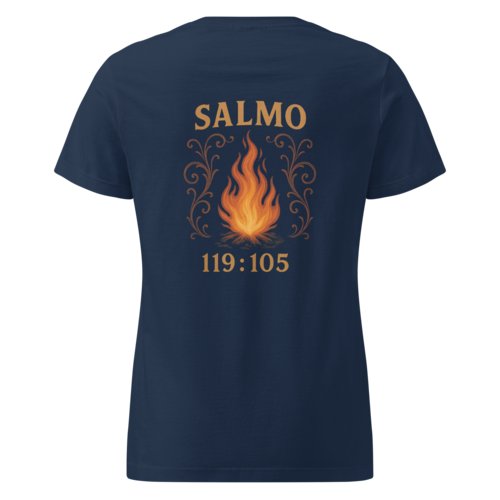 Camiseta básica Mujer Salmo 119:105