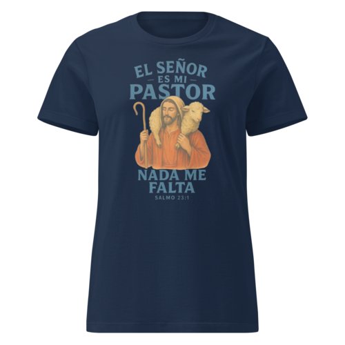 Camiseta básica Mujer Salmo 23:1