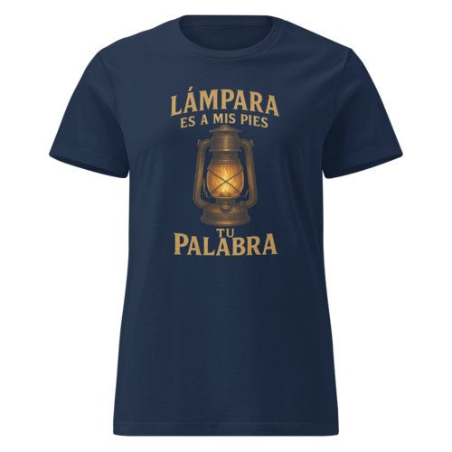 Camiseta básica Mujer Salmo 119:105