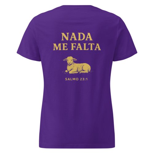 Camiseta básica Mujer Salmo 23.1