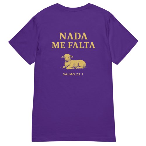 Camiseta básica Mujer Salmo 23.1