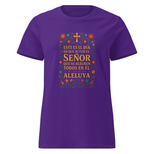 Camiseta básica Mujer Salmo 118:24