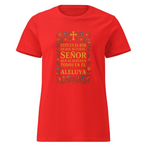 Camiseta básica Mujer Salmo 118:24