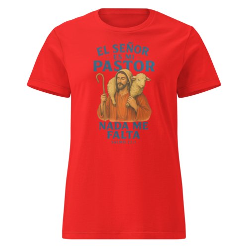 Camiseta básica Mujer Salmo 23:1