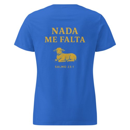 Camiseta básica Mujer Salmo 23.1
