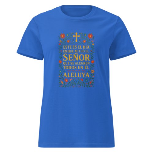 Camiseta básica Mujer Salmo 118:24