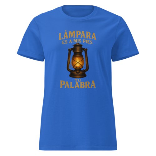 Camiseta básica Mujer Salmo 119:105