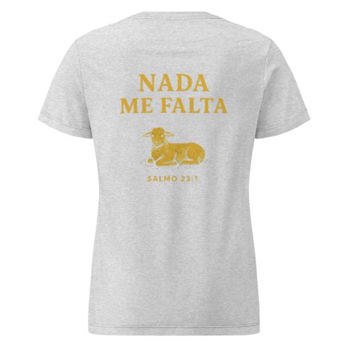 Camiseta básica Mujer Salmo 23.1