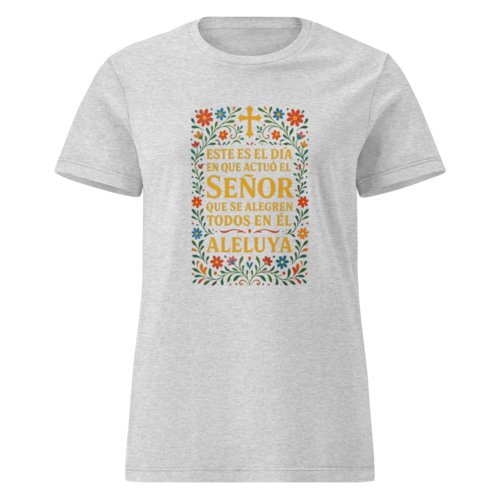 Camiseta básica Mujer Salmo 118:24