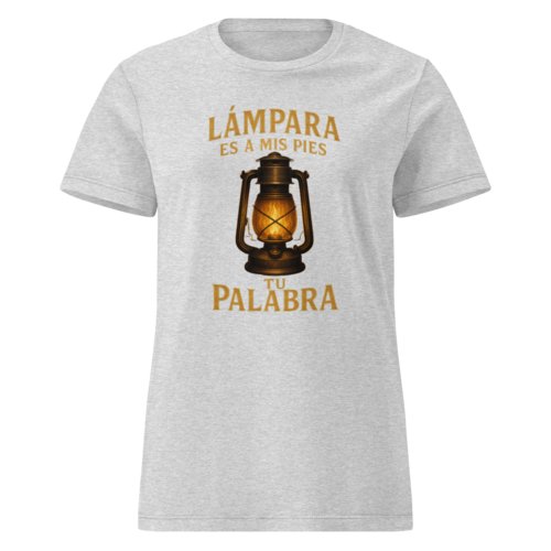 Camiseta básica Mujer Salmo 119:105