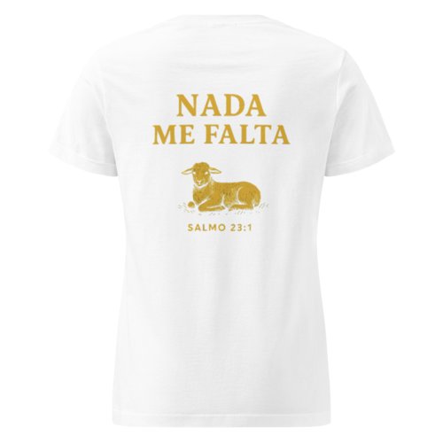 Camiseta básica Mujer Salmo 23.1