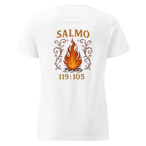 Camiseta básica Mujer Salmo 119:105