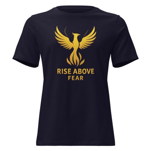 Camiseta Mujer RISE ABOVE FEAR