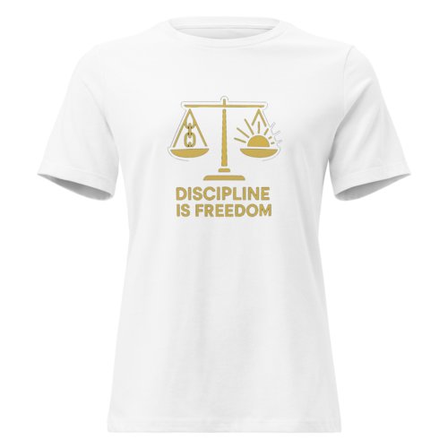 Camiseta Mujer DISCIPLINE IS FREEDOM
