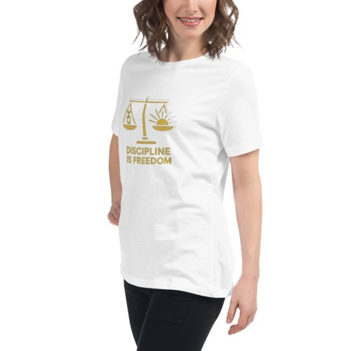 Camiseta Mujer DISCIPLINE IS FREEDOM