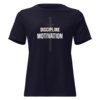Camiseta Mujer DISCIPLINE MOTIVATION