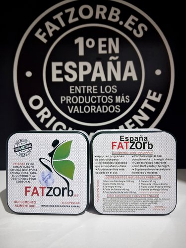 Cápsulas Fatzorb



Suplemento natural adelgazante elaborado en Francia, con extractos de té verde y hierbas seleccionadas.



Ayuda a quemar grasa acumulada.



Favorece la pérdida de hasta 2 kg por semana con dieta equilibrada.



Reduce el apetito y controla la ansiedad por comer.



Aporta energía y activa el metabolismo.




