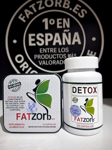 Pack Cápsulas Fatzorb ES + Detox Fatzorb 
