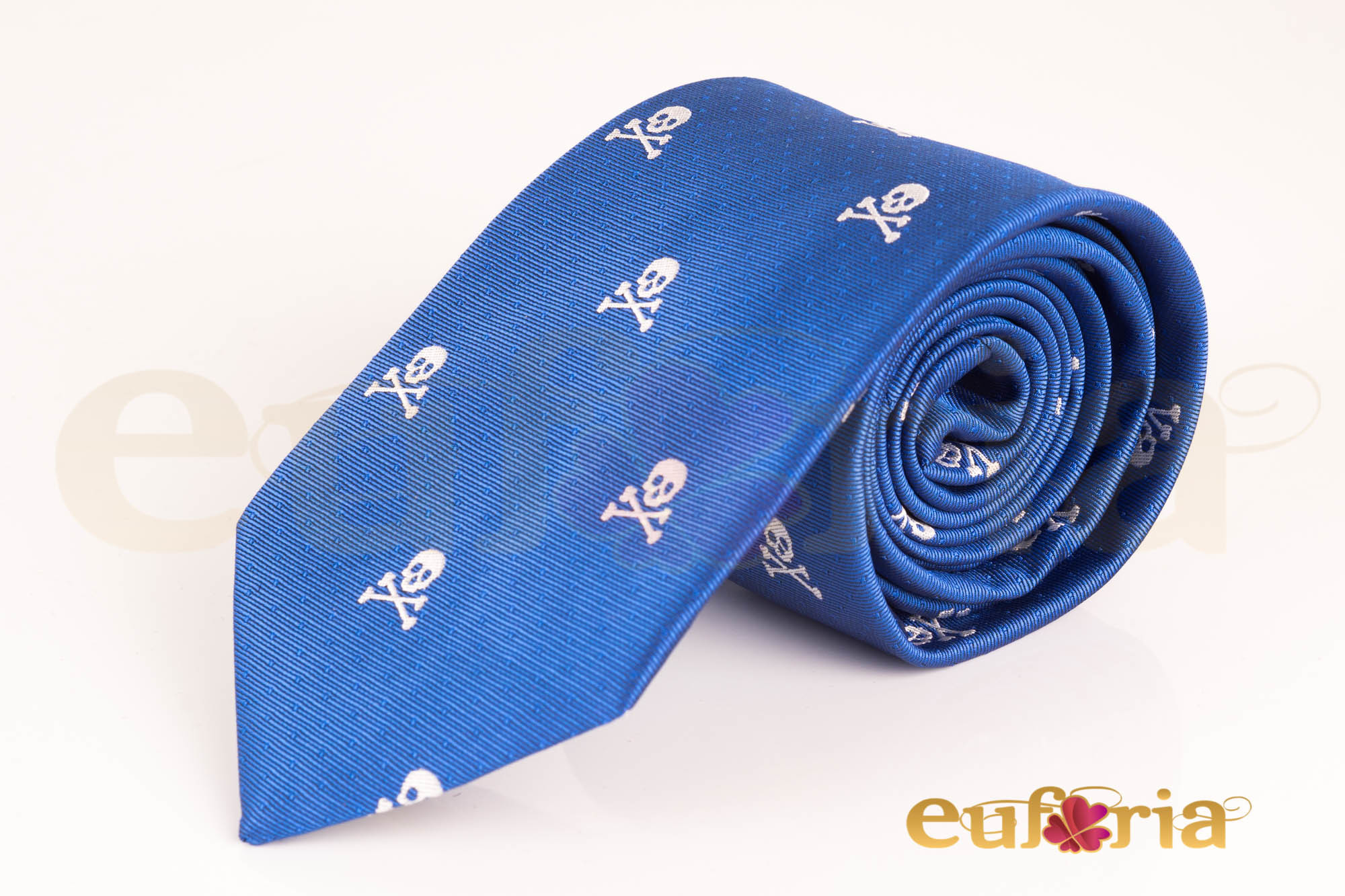 Corbata con calaveras - Accesorios para hombres - Euforia Modas