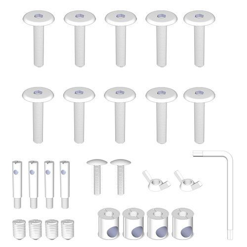 Juego de tornillos para cuna babybay