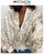 Bomber Chaqueta Lentejuelas Gold