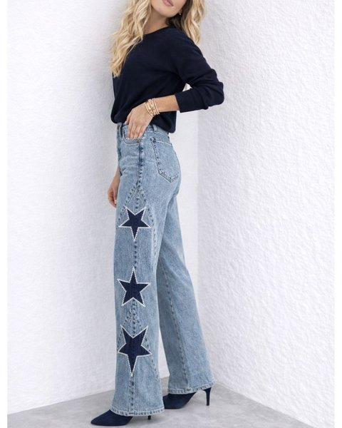 Jeans Denim Stars Menttaacida 
