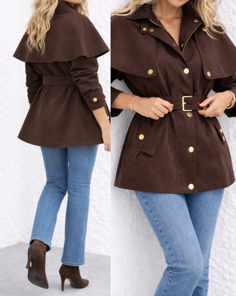 Gabardina Choco mini capa Menttaacida 