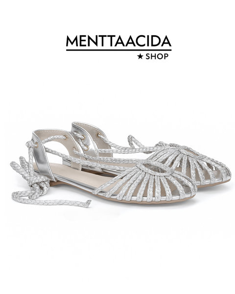 Sandalias Syl Menttaacida Sandalias Corina Plata Silver Syl