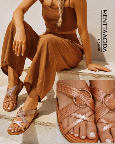 Sandalias Luna Bronce 