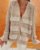 Chaqueta Puntilla Boho Color Beige