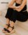 Sandalias Cuña Black