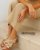 Sandalias Planas Champagne 