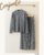 Conjunto Punto Canalé color Gris