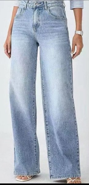 Jeans Wide Leg Denim Mentta Ácida  pantalones 