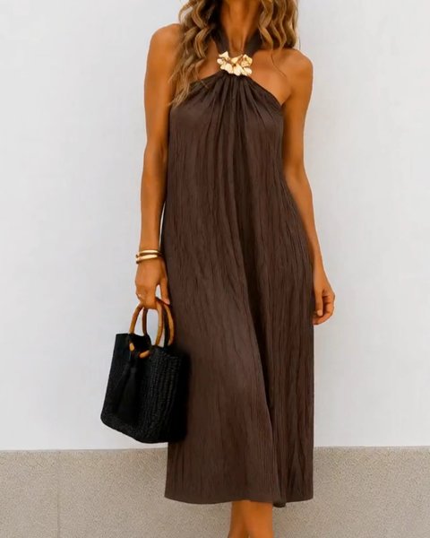 Vestido Diana choco Vestido Diana choco Menttaacidashop