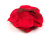 Flor flamenca de clip roja para el pelo MiBebesito