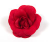 Flor flamenca de clip roja para el pelo MiBebesito