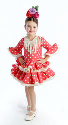 traje de gitana flamenca para niña MiBebesito gtn408 modelo