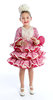 Traje de gitana flamenca para niña estampado MiBebesito gtn407 modelo