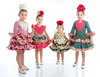 Traje de gitana flamenca para niña estampado MiBebesito gtn407 modelos a juego