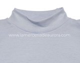 Camiseta cuello semicisne M2007 de Calamaro - azul claro