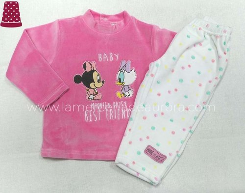 Geography Time series Monotonous Pijama largo bebé Minnie y Daisy (12-36 meses)