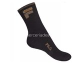 Fila F3236D - negro con detalle marr\u00f3n claro