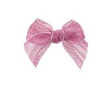 Pinza pico-pato con lazo r\u00fastico de Siena complementos - fucsia