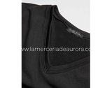 Camiseta interior manga larga cuello pico 70101 de Ysabel Mora - negra