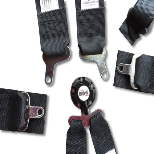 Arnés 6 PTS 3"/2" HANS Brave 2026