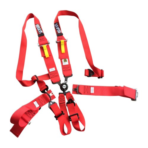 Arnés 6 PTS 3"/2" HANS Brave 2026