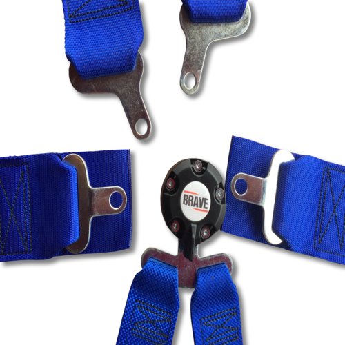 Arnés 6 PTS 3"/2" HANS Brave 2026