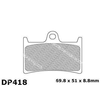 Pastillas de freno sinterizadas Dunlop DP-Brakes