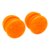 Supacaz: Endz (topes de manillar) - color Naranja Neón